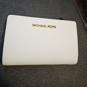 Michael Kors White Wallet